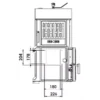 Hunor Kappa 6 tagos szilárdtüzelésű öntöttvas kazán (30kW) - Image 5