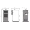Vera Oven sütős vízteres kandalló (24,9kW) - Image 4