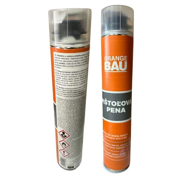 orange bau premium szerelőhab 750 ml   dagadó pisztolyos ragasztóhab   purhab heatplexsk heatplexsk