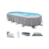 INTEX MetalPrism Set ovális fémvázas medence - 610 x 305 x 122 cm (26798) - Image 8